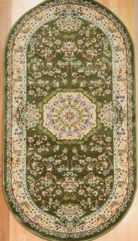 Iranian Star 2657 green овал